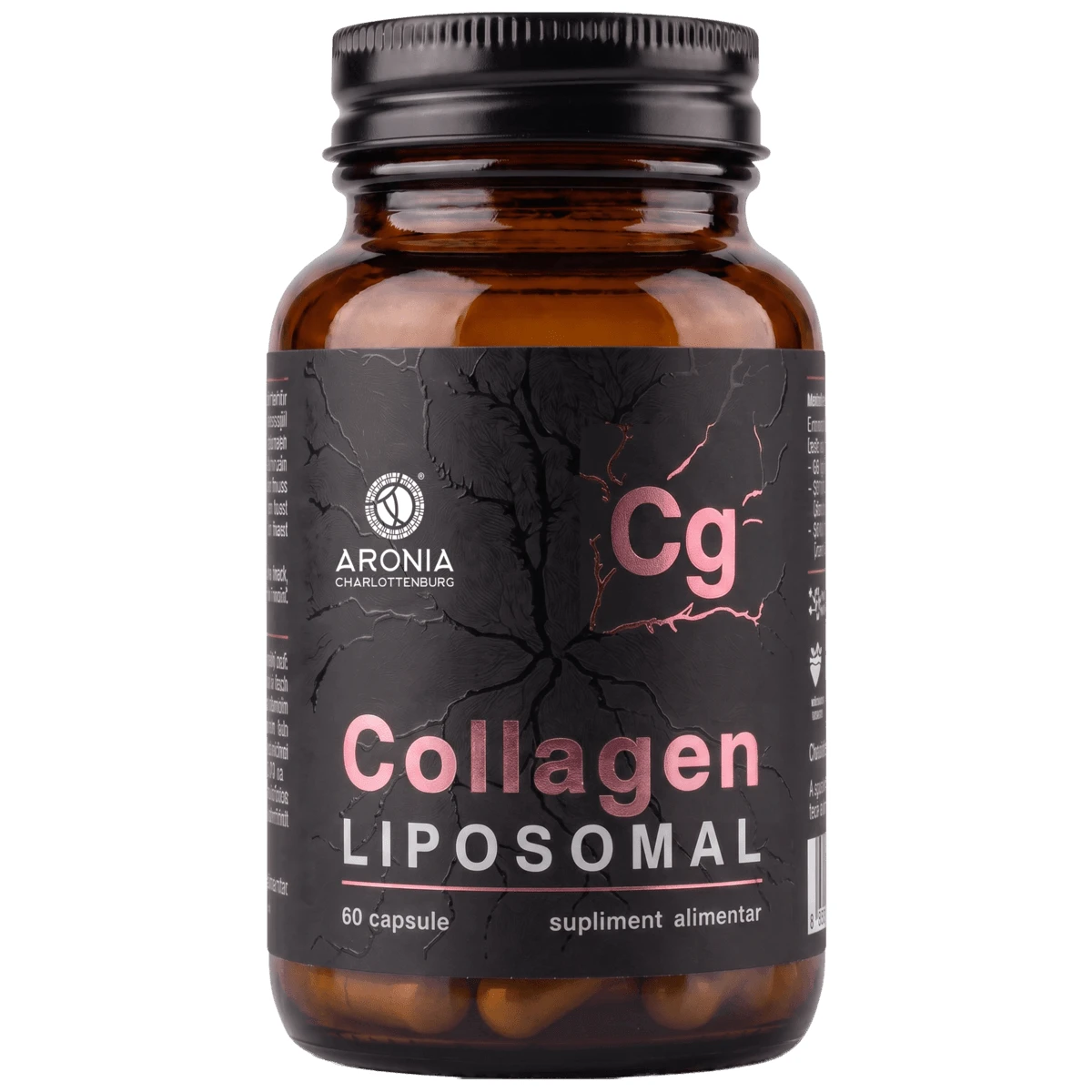 Liposomales Kollagen – 60 Kapseln mit hydrolysiertem Meereskollagen, für gesunde Haut und Bewegungsfreiheit