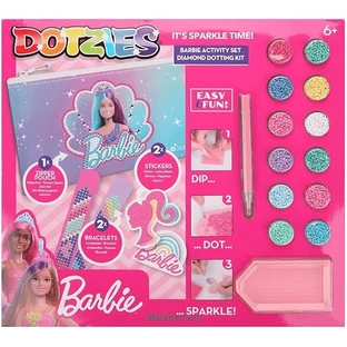 Zestaw kreatywny 5 w 1, Barbie, obrazek diamentowy
