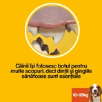 PEDIGREE DentaStix, M, Confezioni giganti di snack per cani, 7 pezzi x 8, 1,44 kg