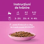 WHISKAS Junior Classic Selections, agneau, bœuf, poulet et volaille, aliments humides pour chats en sachets (en sauce), lot de 12 sachets de 85 g