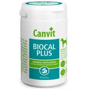 CANVIT Biocal Plus, XS-S, supliment sistem articular, sistem osos câini, flacon, 500g