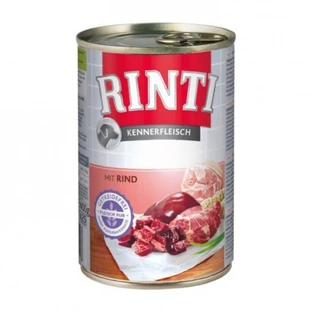 RINTI, XS-XL, Beef, Grain-Free Wet Dog Food (in its own juice), 400g