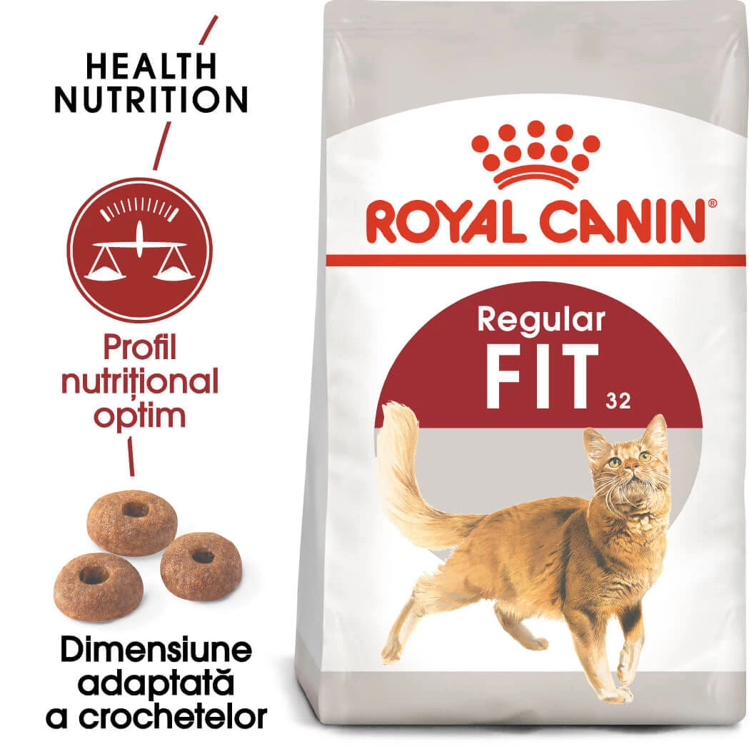 ROYAL CANIN Fit32 Adult, Trockenfutter für Katzen, bei mäßiger körperlicher Aktivität, 2 kg