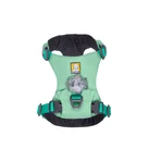 RUFFWEAR Hi & Light Sage Green, dual-point harness (chest & back) for dogs, adjustable, reflective, green, XS (23–33 cm)