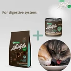 NATURES PROTECTION Lifestyle Sensitive Digestion Soup, Tuna, single-protein wet cat food, digestive system, (topping), 140g