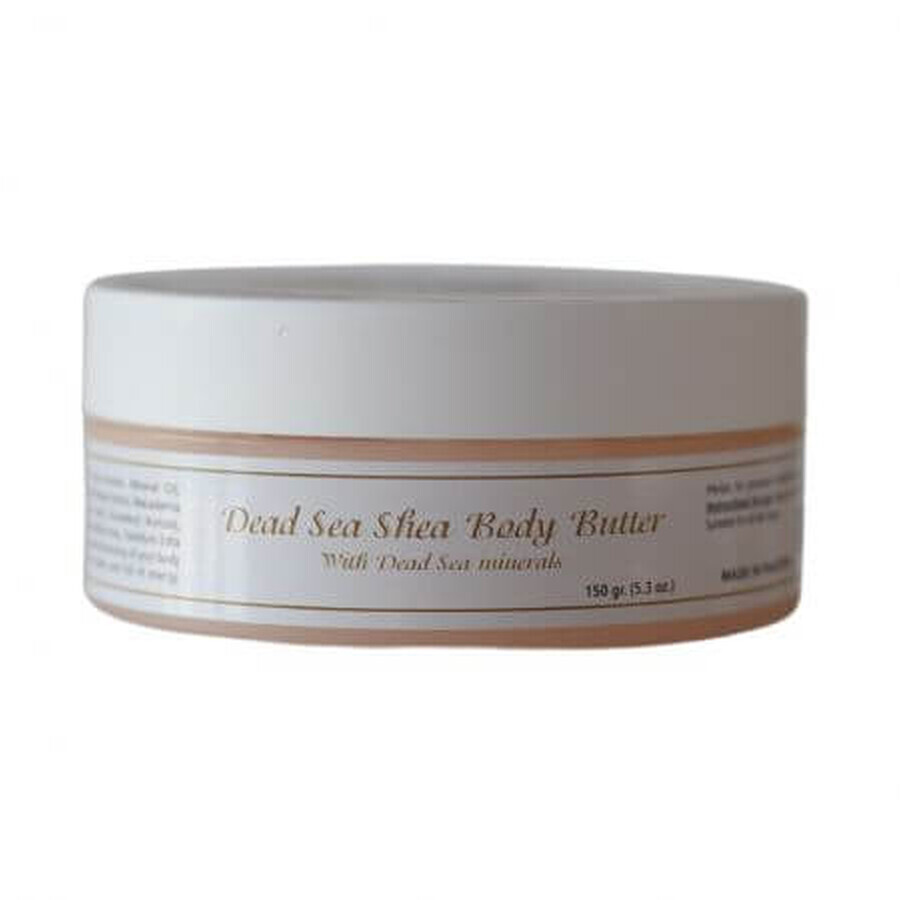 Unt de corp cu unt de Shea si minerale de la Marea Moarta, 150 g, Dead Sea Pearls