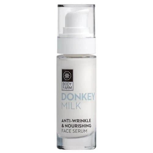 BODYFARM Anti-Falten- & pflegendes Gesichtsserum mit Eselsmilch 30 ml