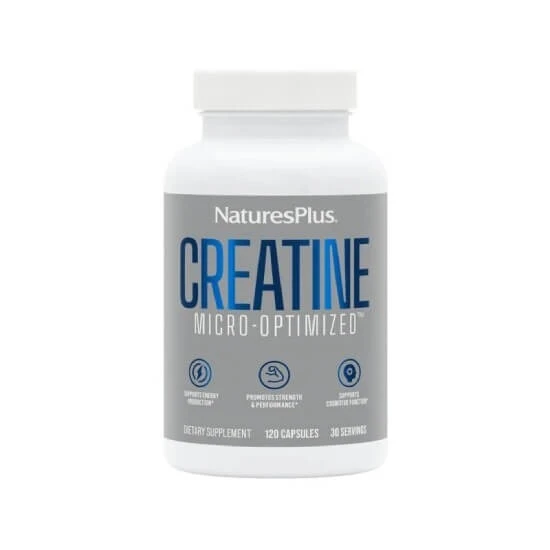NATURES PLUS Kreatin, mikrooptimiert, 120 Kapseln