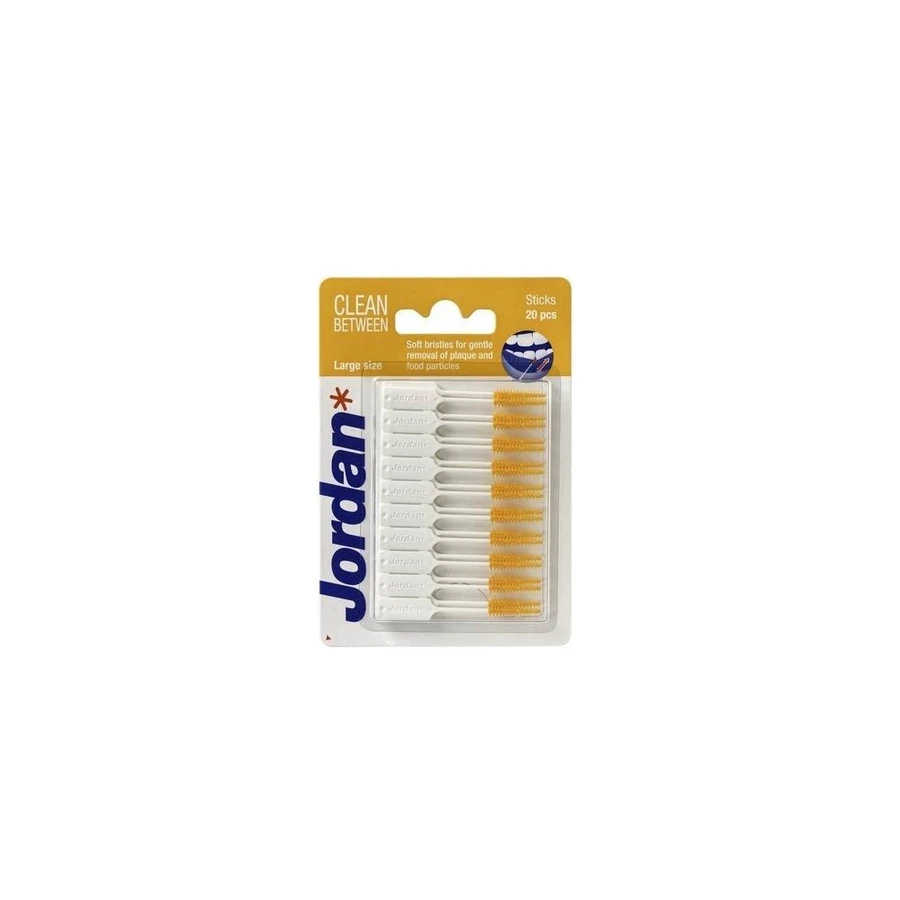 Jordan | Dental Sticks Large - Tussenruimteborsteltjes | 20 stuks