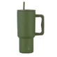 Estia | Bicchiere in paglia XL "Save The Aegean" con manico "Tumble Forest Spirit" | 900 ml 