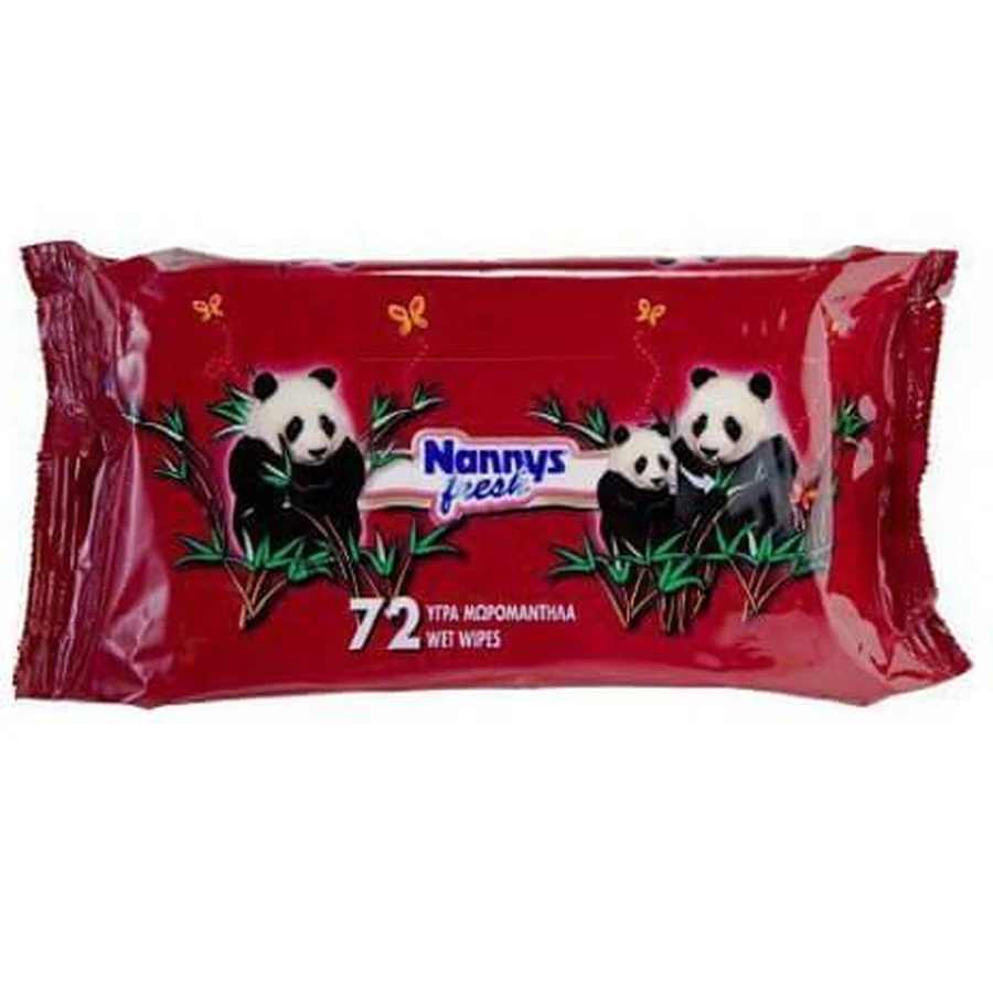 Nannys | Baby's Wish vochtige doekjes | Babydoekjes | 72 stuks