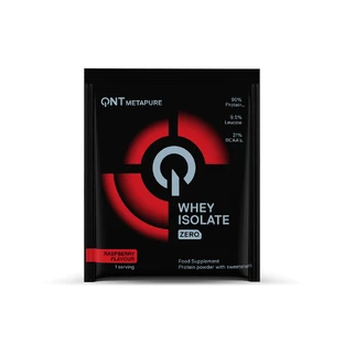 QNT | Proteine isolate del siero di latte Metapure Zero, lampone | 30 g 
