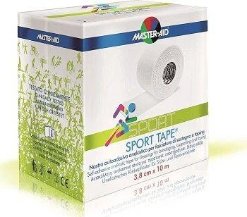 Master Aid | Sportband | Selbstklebendes, nicht elastisches Band | 3,8 cm x 10 m