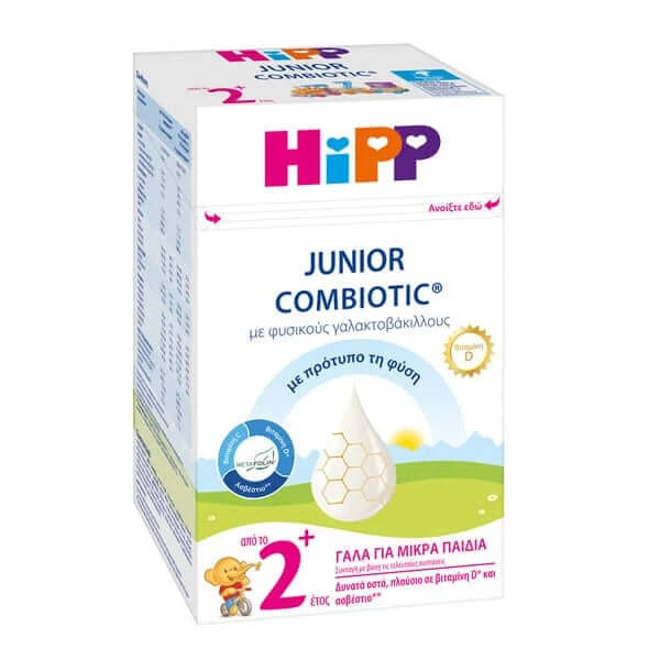 HiPP | Junior Combiotic 2+ Milch für Kleinkinder ab 2 Jahren | 600 g