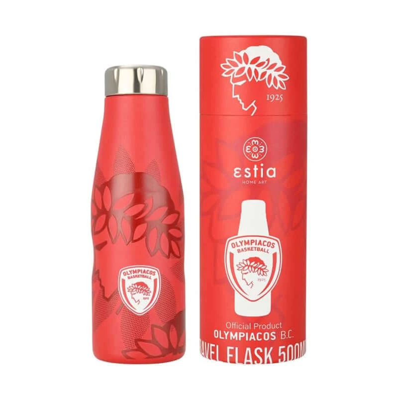 Estia | Thermosflasche „Olympiacos B.C. Edition“ | 500 ml