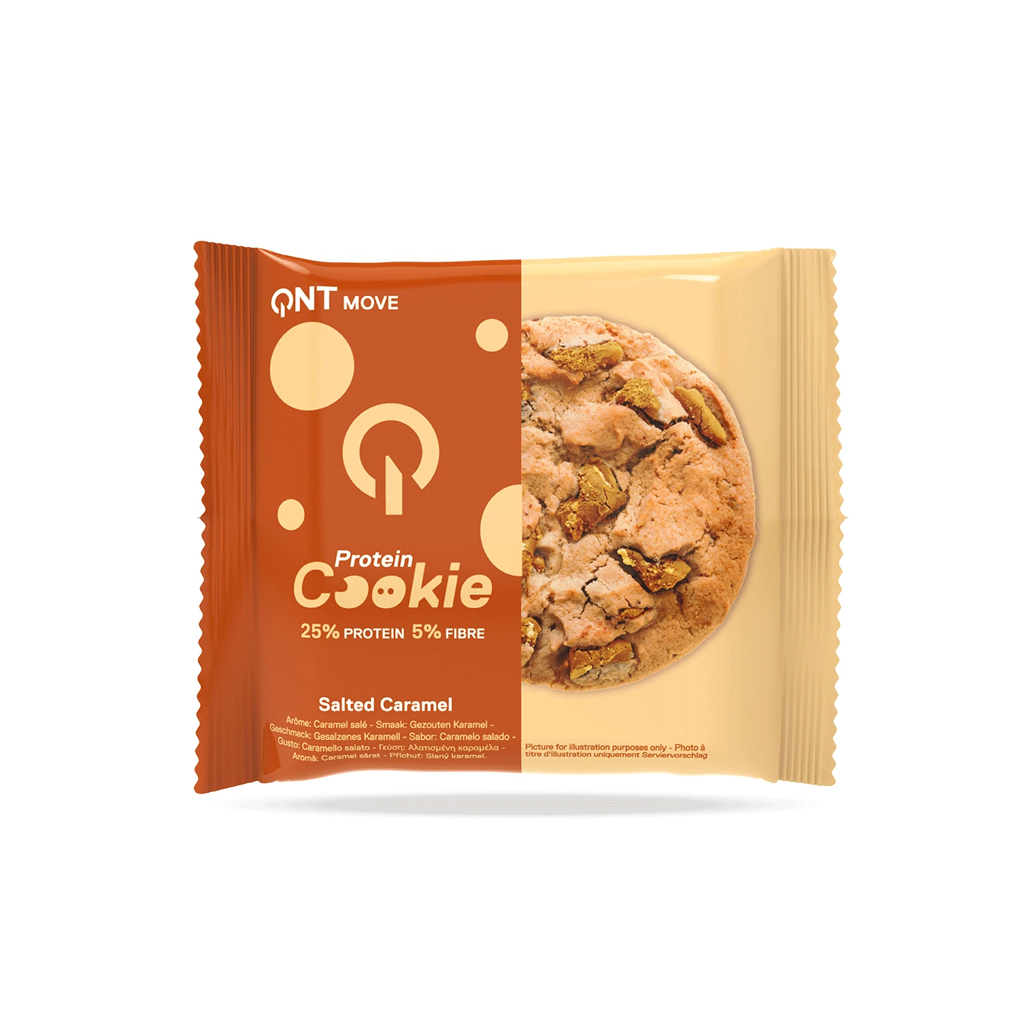 QNT | Protein-Keks mit gesalzenen Karamellstückchen | 60 g