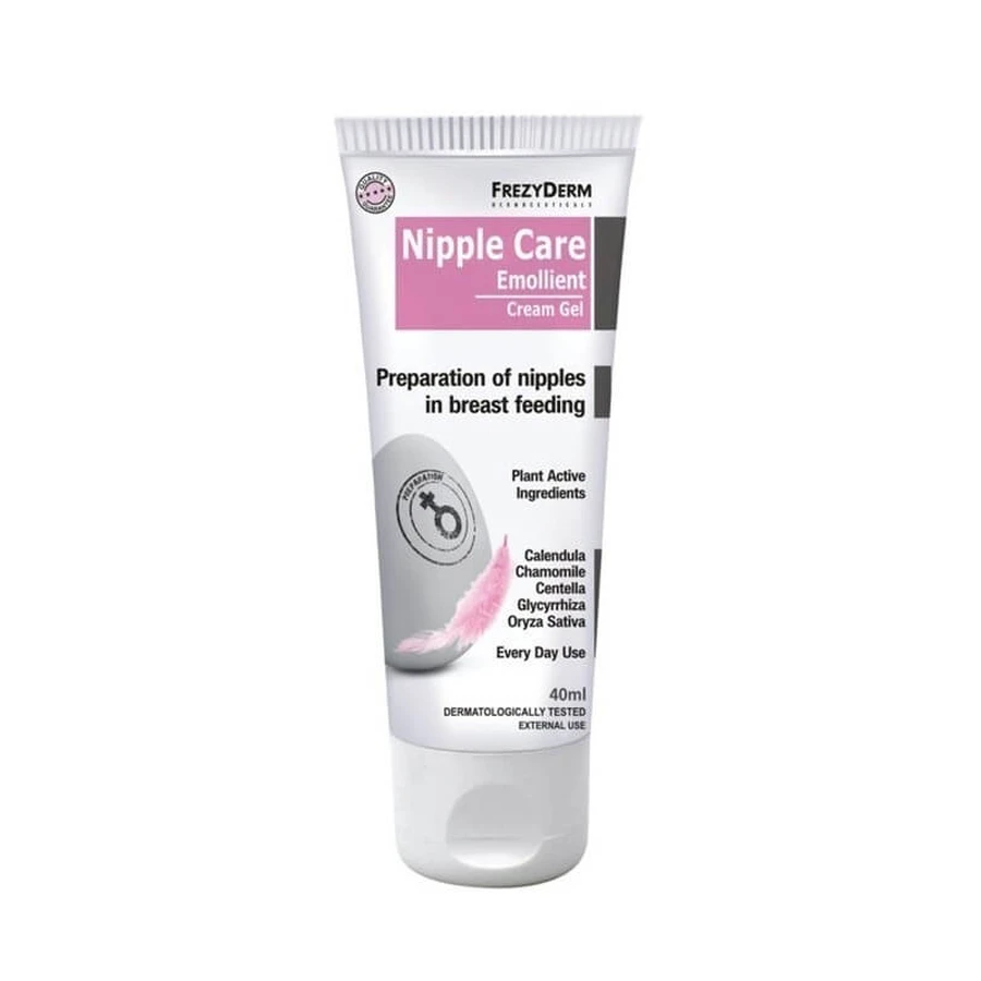 Frezyderm | Nipple Care Emollient Cream Gel | Emollient cream for nipple care and protection | 40 ml