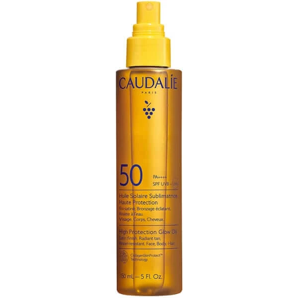 Caudalie | Sonnenschutzöl mit hohem Lichtschutzfaktor und strahlendem Finish für Gesicht, Körper und Haare LSF 50 | 150 ml