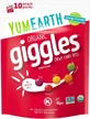 YumEarth | Bio-Giggles-Kaugummi-Häppchen | Bio-Kaugummi-Häppchen mit Fruchtgeschmack | 50 g
