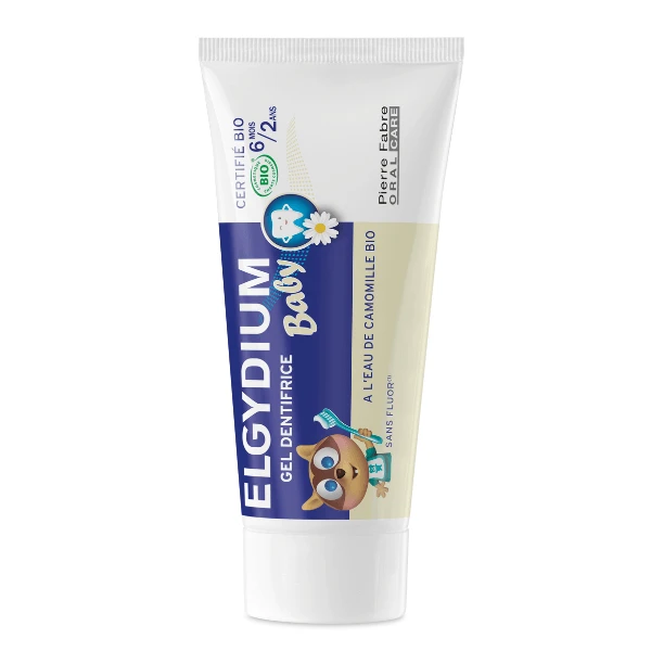 Elgydium | Baby-Zahnpasta für Kleinkinder im Alter von 6 Monaten bis 2 Jahren | 30 ml