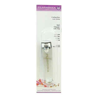 FORBICETTE PER UNGHIE FILARMONICA CON LIMA, 6 CM