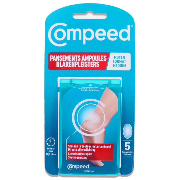 COMPEED BLASENPLASTER, MITTLERE GRÖSSE, 5 PLASTER