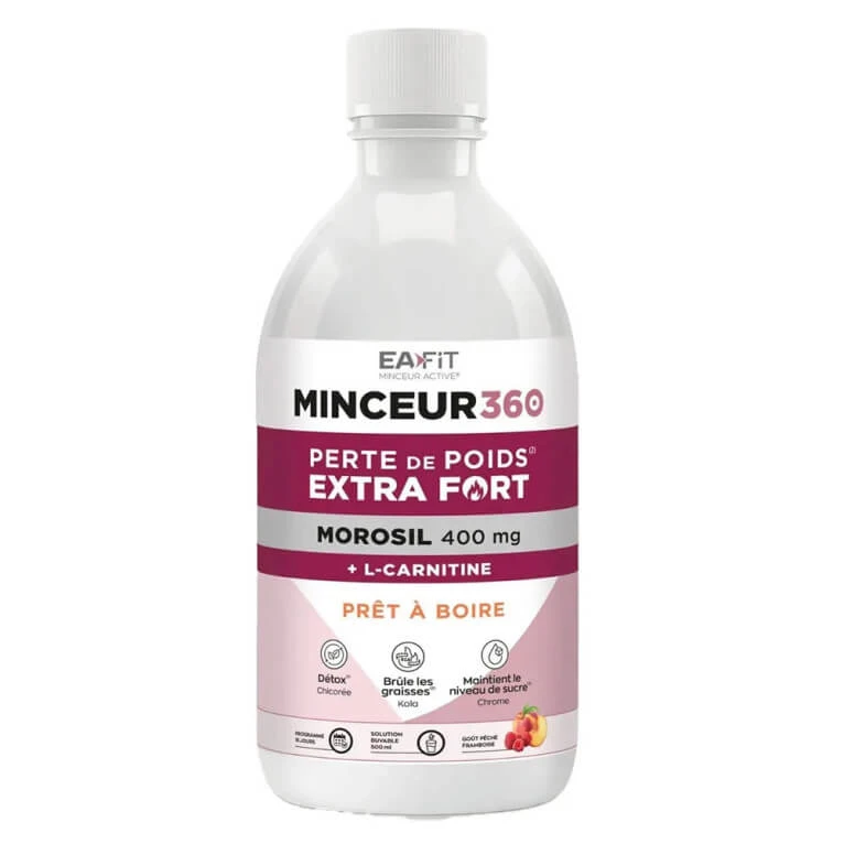EAFIT MINCEUR 360 EXTRA-STRONG ZUM ABNEHMEN PFIRSICH-HIMBEERE 500 ML