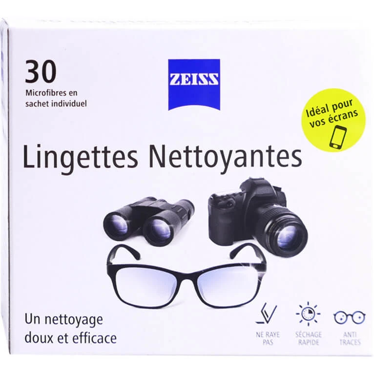 ZEISS 30 REINIGUNGSTÜCHER