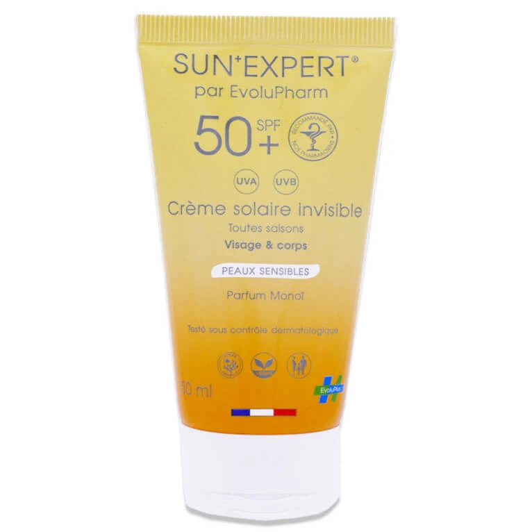 SUN+EXPERT SONNENCREME LSF 50+ FÜR GESICHT UND KÖRPER 50 ML
