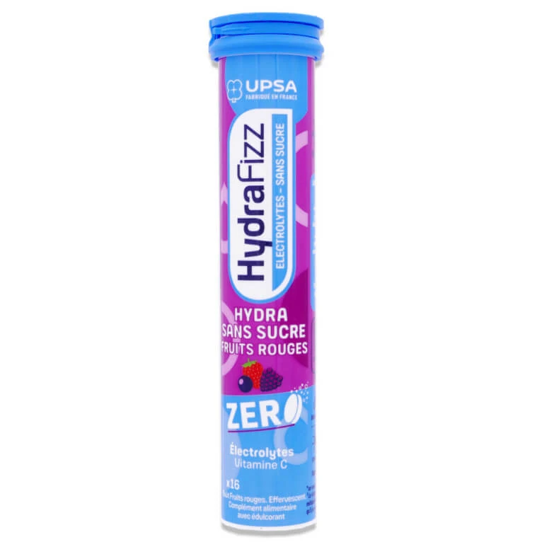 UPSA HYDRAFIZZ HYDRA RED FRUITS ZERO SUGAR 16 TABLETTEN