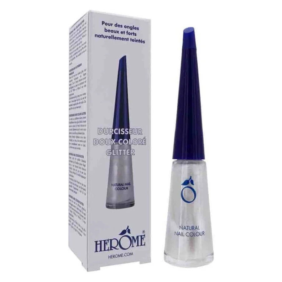 HEROME SERU DE ÎNTĂRIRE DELICAT, COLORAT, CU GLITTER, 10 ML