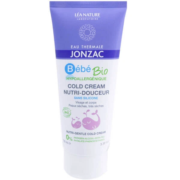 JONZAC BABY ORGANIC NUTRI-SOFT KALTCREME 100 ML