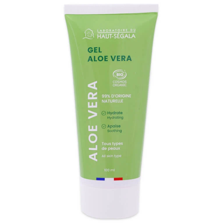HAUT-SEGALA BIO-Aloe-Vera-Gel zur Beruhigung und Feuchtigkeitspflege, 100 ml