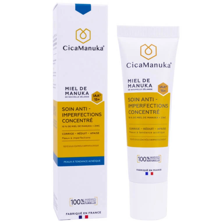 CICAMANUKA MANUKA-HONIG – KONZENTRIERTE BEHANDLUNG GEGEN HAUTUNREINHEITEN 30 ML