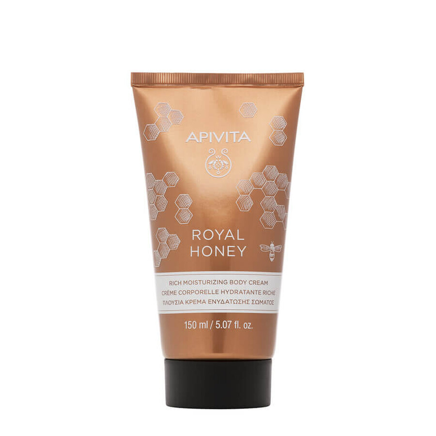 Crema pentru corp cu miere Royal Honey, 150 ml, Apivita