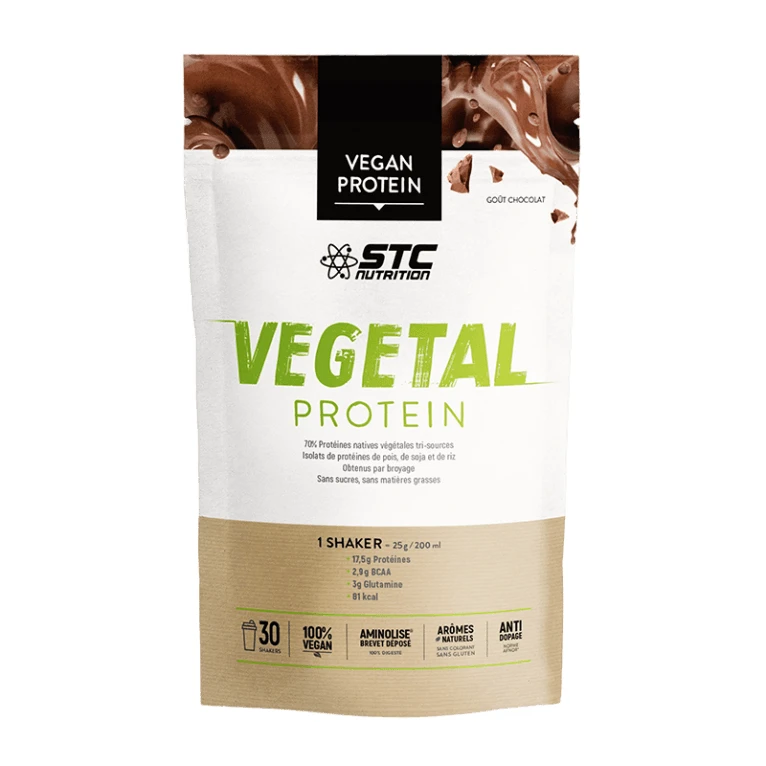 STC NUTRITION PFLANZLICHES PROTEIN, SCHOKOGESCHMACK, 750 G