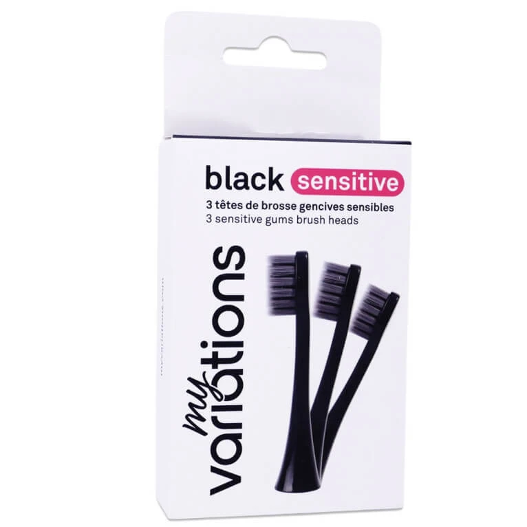 MY VARIATIONS BLACK SENSITIVE 3 BÜRSTKÖPFE