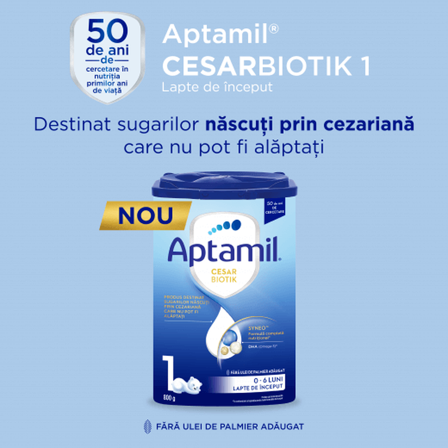 CesarBiotik 1 Formel, 0-6 Monate, 800g, Aptamil