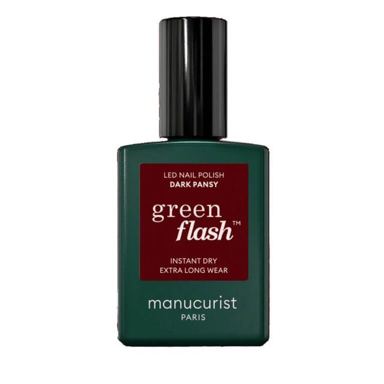 MANUCURIST GREEN FLASH DARK PANSY NAGELLACK 15 ml