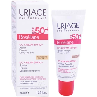 URIAGE ROSELIANE CREMA CC SPF 50+ TONO CLARO 40 ML