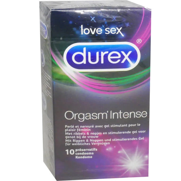 DUREX ORGASM INTENSE 10 KONDOME