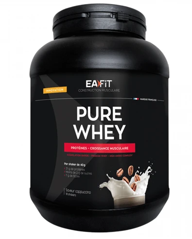 EAFIT PURE WHEY, CAPPUCCINO-GESCHMACK, 750 G