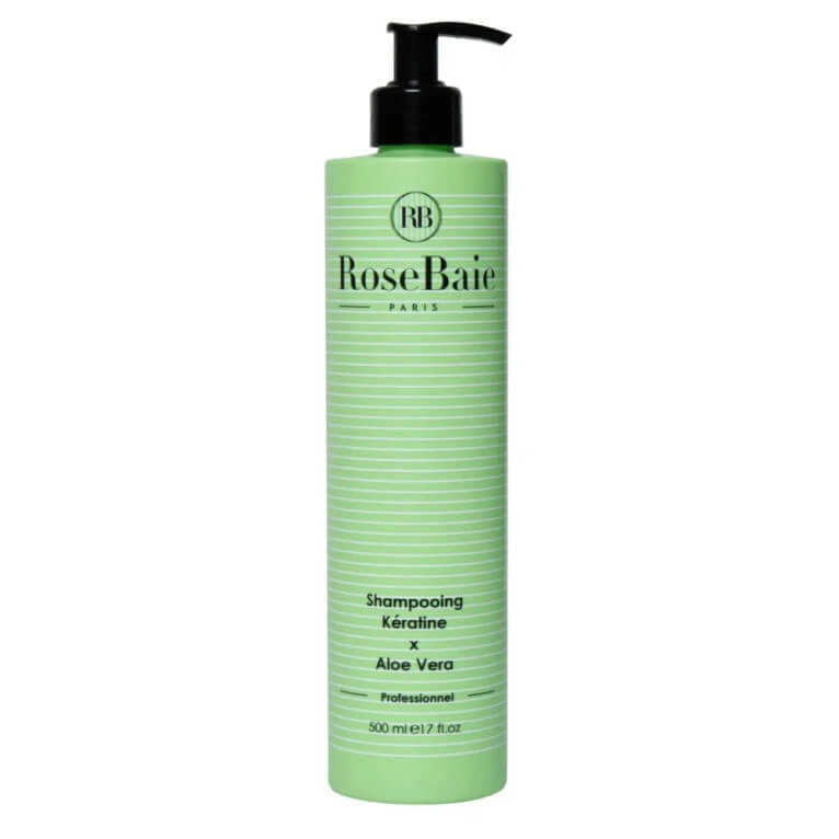 ROSE-BEEREN-KERATIN- UND ALOE-VERA-SHAMPOO 500 ml