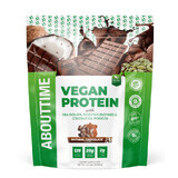 Abouttime Vegan Protein Veganes Protein mit natürlichem Schokoladengeschmack, 972.8