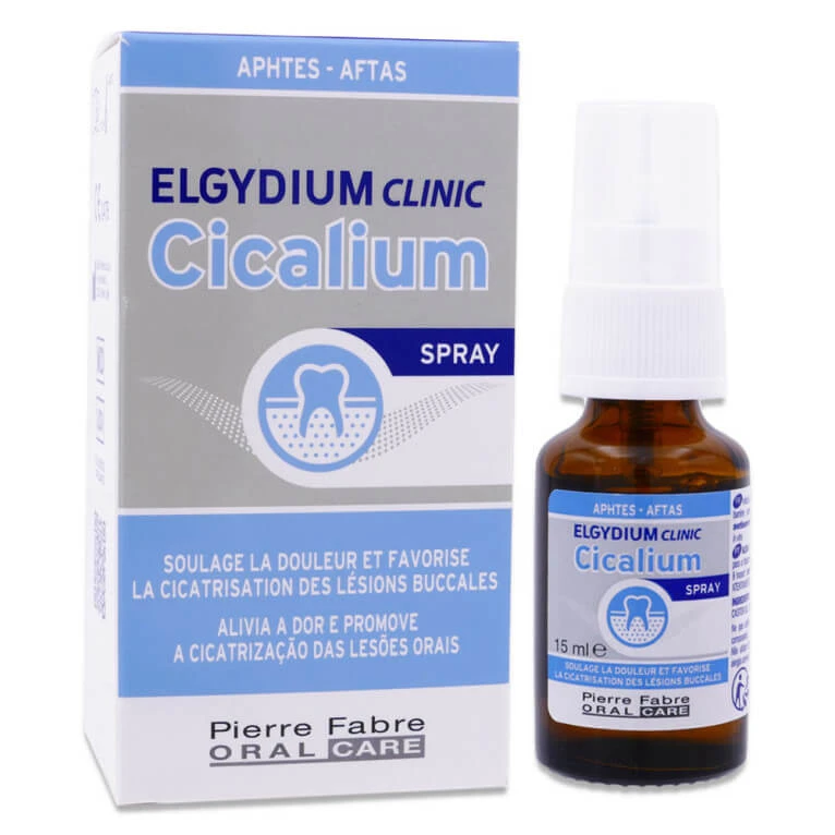ELGYDIUM CLINIC CICALIUM SPRAY GEGEN MUNDGESCHWÜRE 15 ML