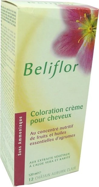 BELIFLOR HAARFARBE 12 HELLES ROTBRAUN 120 ML