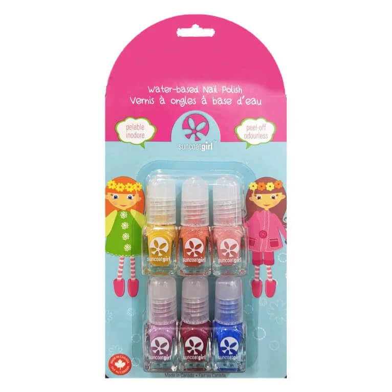SUNCOAT GIRL KIT: 6 MINI-NAGELLACKE