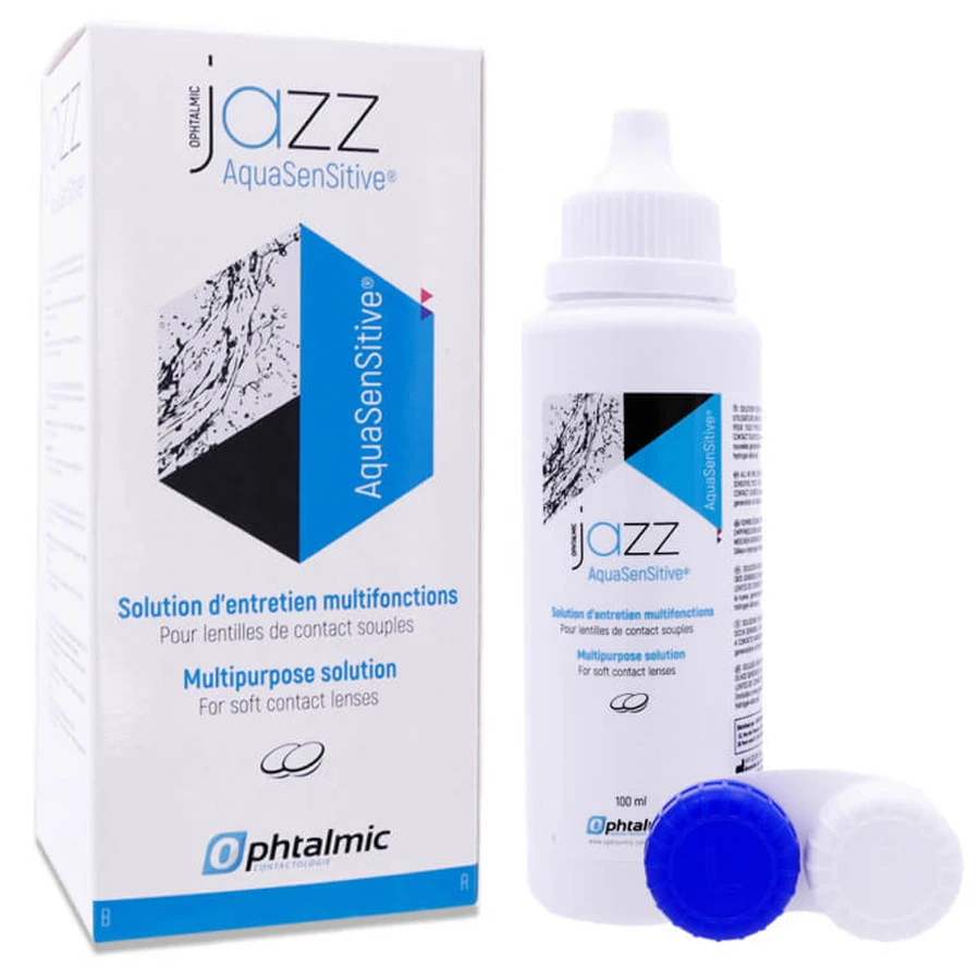 OPHTALMIC JAZZ AQUA SENSITIVE ROZTWÓR 100 ML: ceny i cechy
