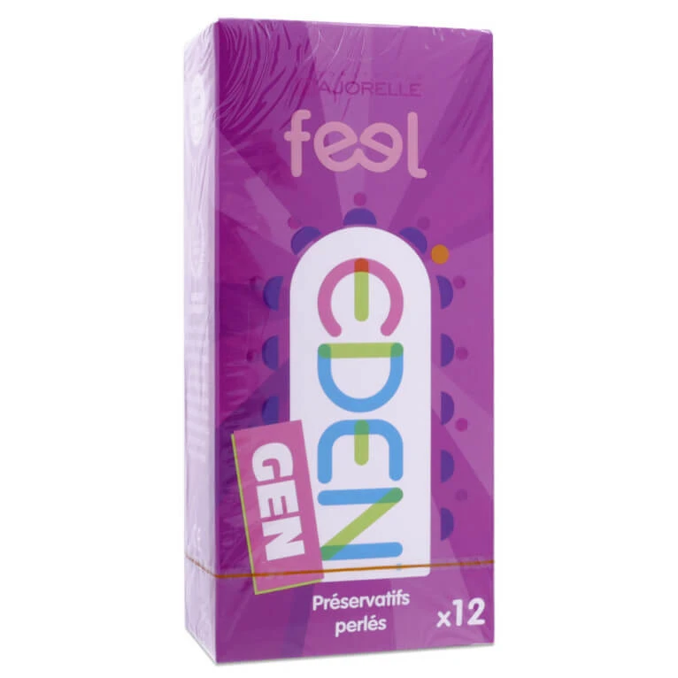 EDEN GEN FEEL 12 GERIFFELTE KONDOME