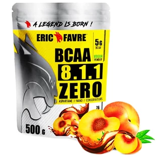 ERIC FAVRE NUTRITION EXPERT BCAA 8.1.1 ZERO, PFIRSICHGESCHMACK, 500 G